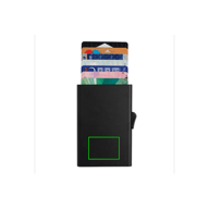 C-Secure aluminum RFID card holder